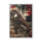 Odd Co. Beauty is Decay – Plague Doctor Framed Canvas | Gothic Dark Wall Art — view 15