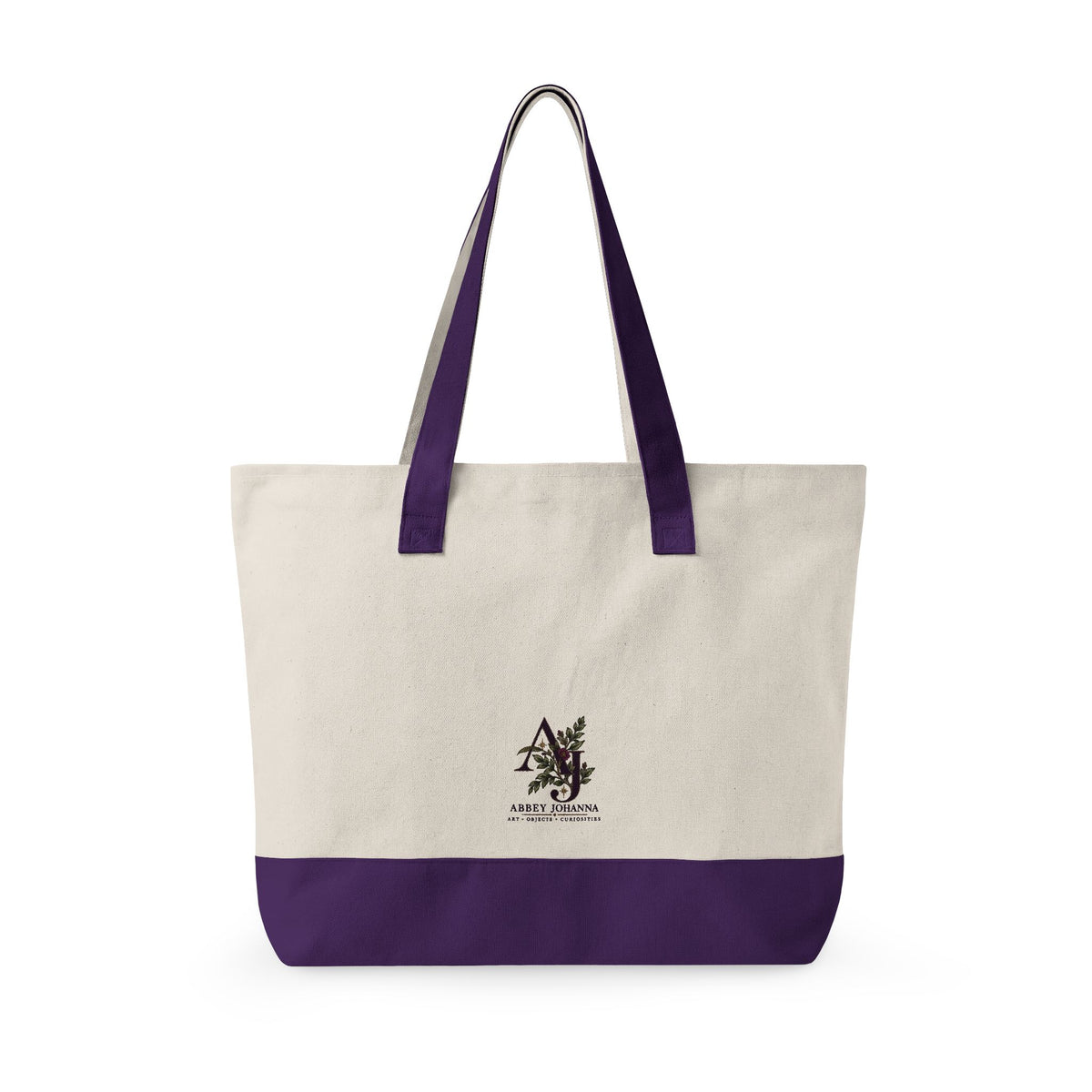 Peace…Finally – Abstract Art Zippered Canvas Tote | Original Artist Carryall — view 11