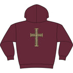 Still Your Mind Christian Hoodie | Vintage Cross Faith Sweatshirt | Christian Gift — view 2
