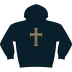 Still Your Mind Christian Hoodie | Vintage Cross Faith Sweatshirt | Christian Gift — view 4