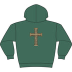 Still Your Mind Christian Hoodie | Vintage Cross Faith Sweatshirt | Christian Gift — view 3