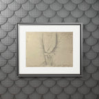The Guardian giclée wall art print from original charcoal artwork