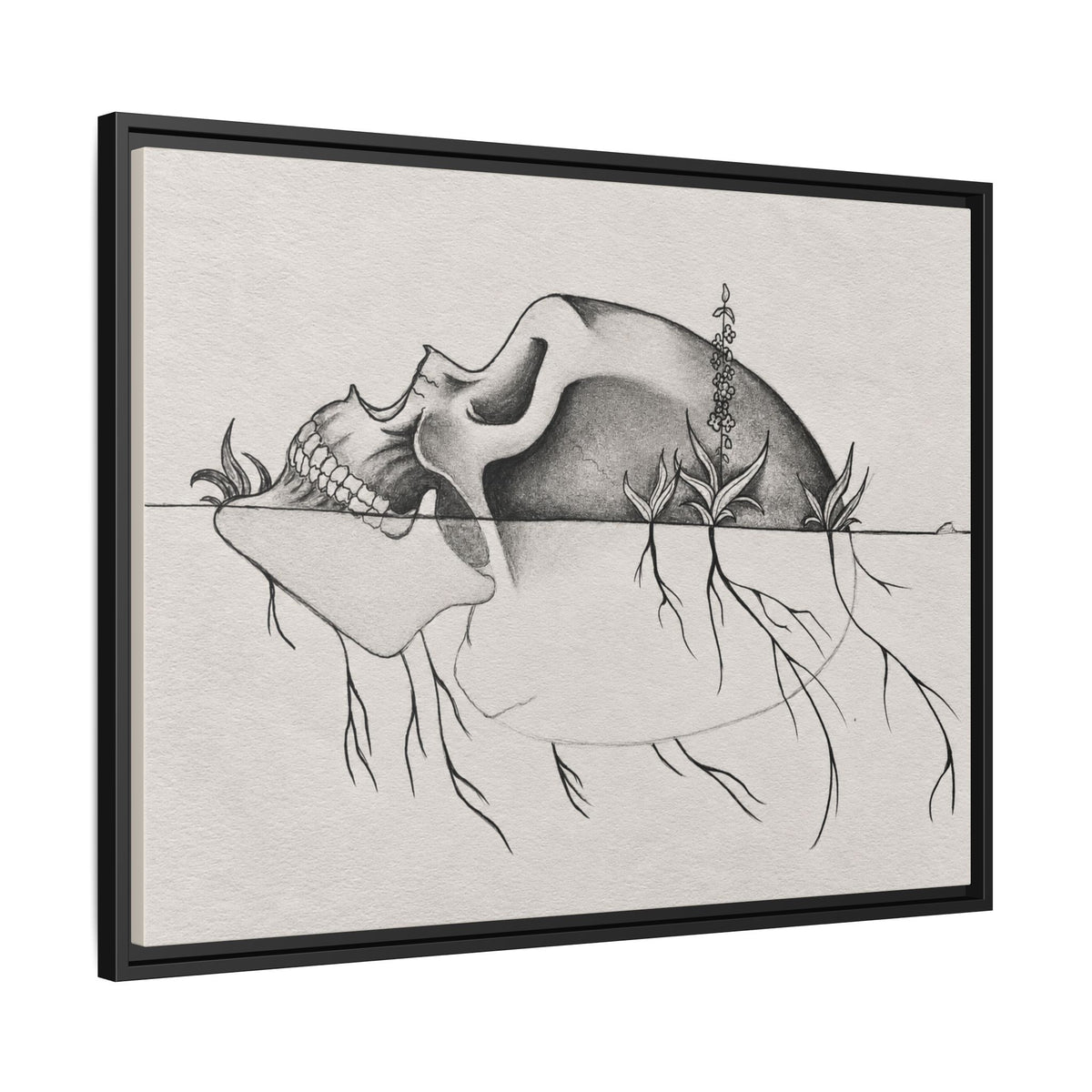 What Remains — Framed Canvas Art | Original Artwork by Abbey Johanna — view 8