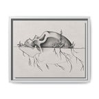 What Remains — Framed Canvas Art | Original Artwork by Abbey Johanna — view 3