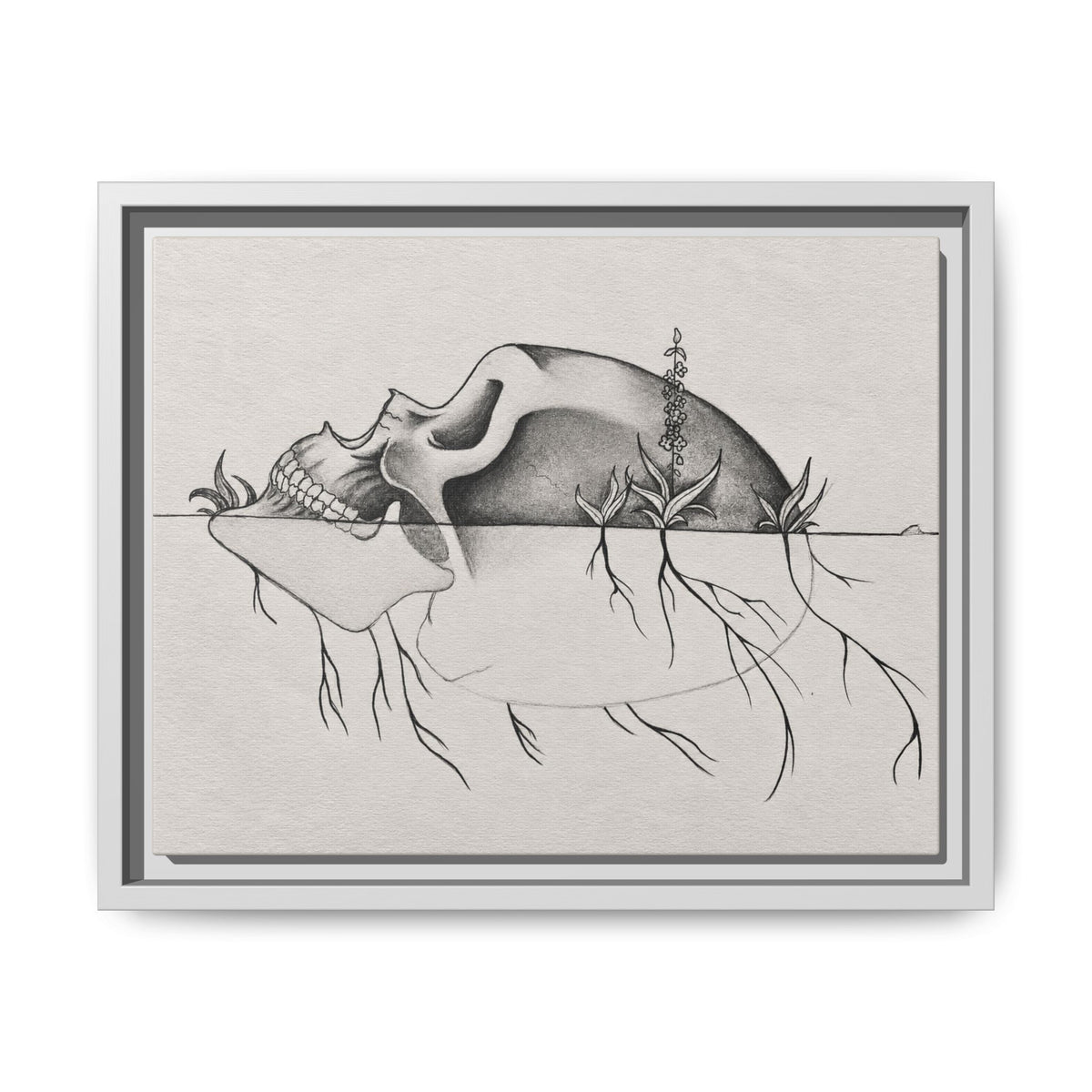 What Remains — Framed Canvas Art | Original Artwork by Abbey Johanna — view 3
