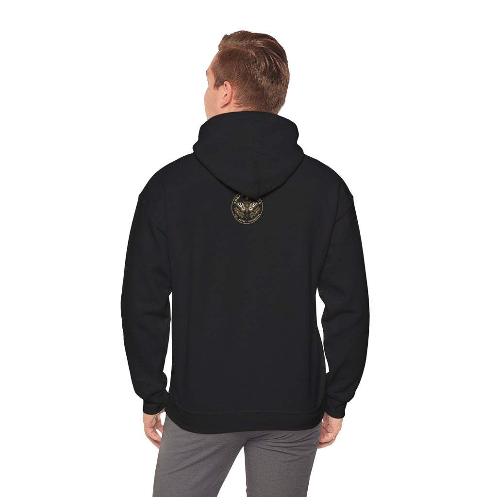 Skull & Fern Tarot Card Hoodie | Gothic Botanicals, Victorian Macabre — view 12