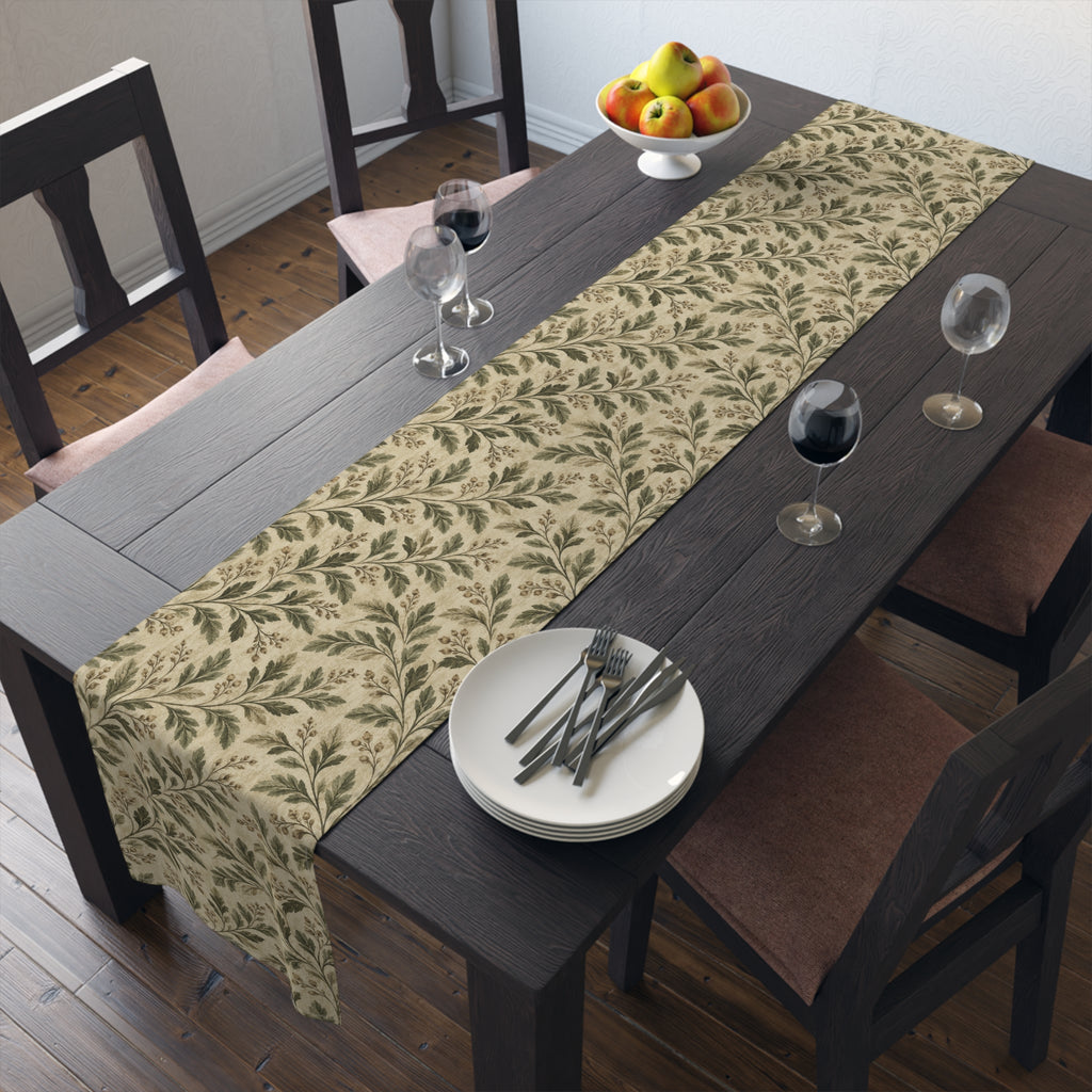 Quiet Grove Cotton Twill Table Runner | The Fall Collection