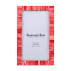 Poster Frames Classic Collection Bone Inlay, Red, 6 Sizes