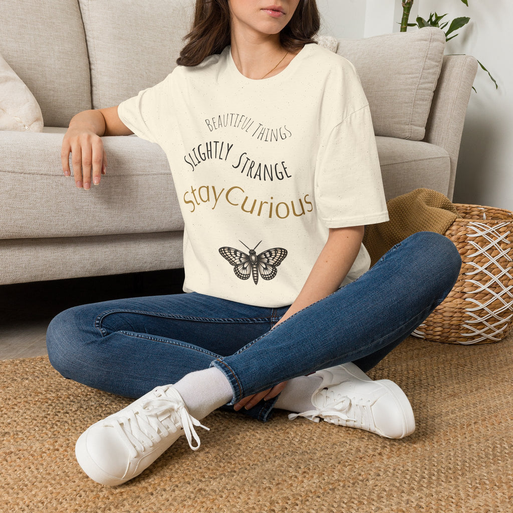 Beautiful Things Are Slightly Strange — Unisex Graphic Soft T-Shirt