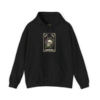 Skull & Fern Tarot Card Hoodie | Gothic Botanicals, Victorian Macabre — view 2