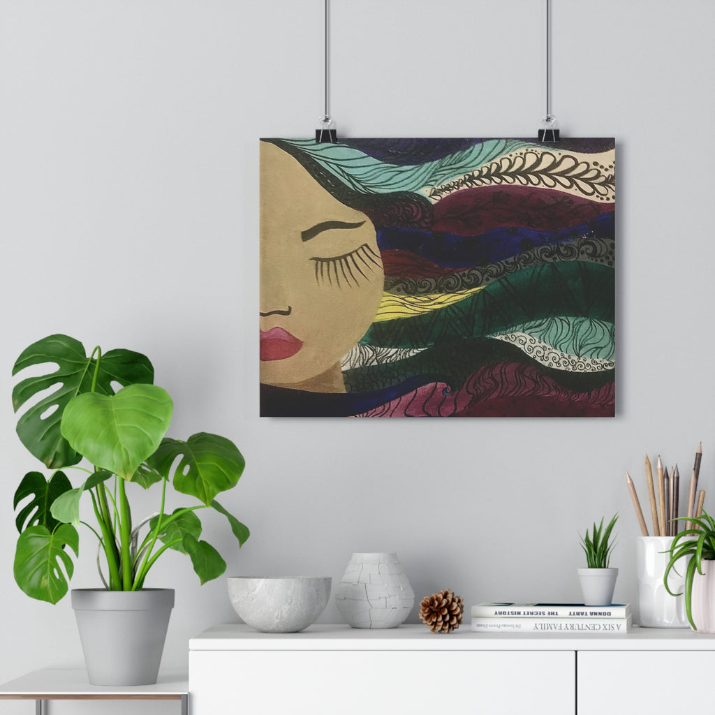 Finally, Peace -Abstract Art Print