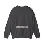 Traditional Tattoo-Style Crane Illustration Sweatshirt | Vintage Flash, Limited Palette — view 63