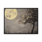 Thieves Moon — Framed Canvas Wall Art | Celestial Night Landscape — view 8