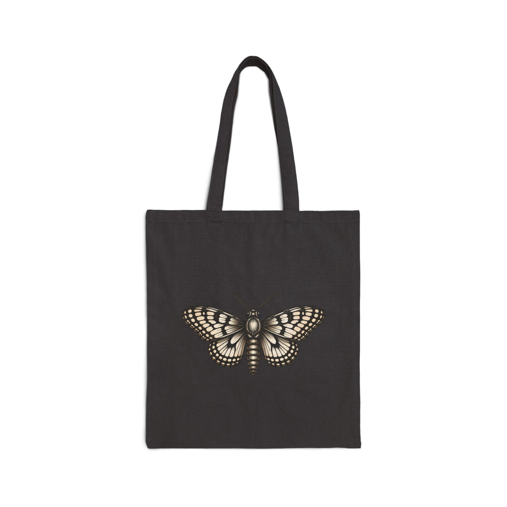 Cute Moth — Cotton Canvas Tote Bag | Abbey Johanna — view 7