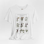 Toxicology Field Notes Botanical Illustration Tee | Gothic Botanicals, Vintage Herbarium