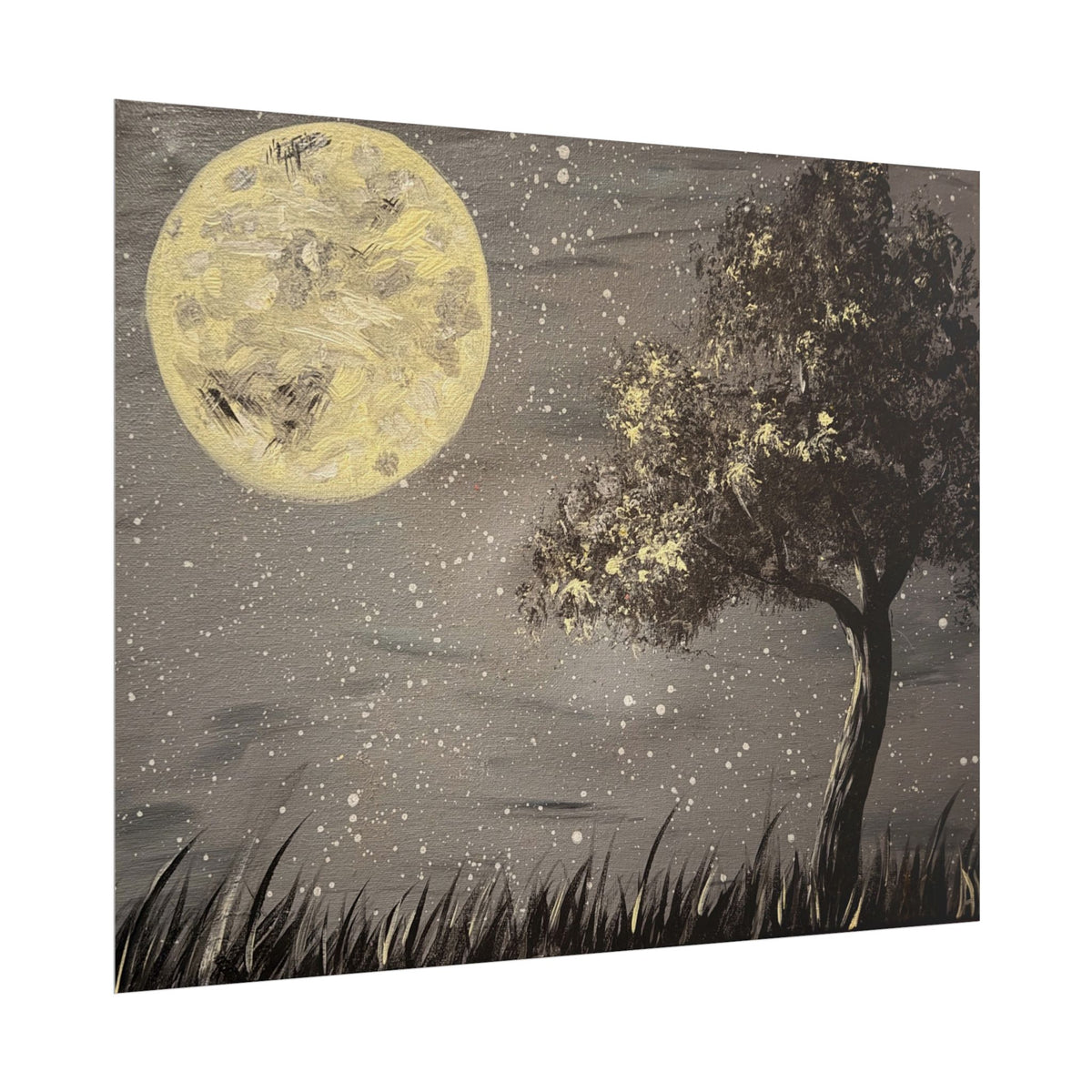 Thieves Moon – Moon Wall Art Print | Celestial Night Landscape | Moody Fine Art — view 11
