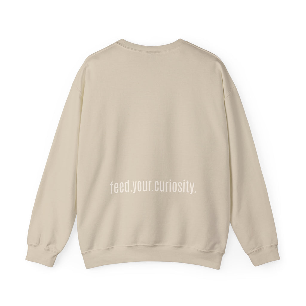 Traditional Tattoo-Style Crane Illustration Sweatshirt | Vintage Flash, Limited Palette — view 36