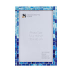 Poster Frames Indigo Pattern Collection Bone, Resin Inlay, 23 Sizes