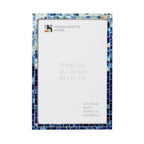 Poster Frames Indigo Pattern Collection Bone, Resin Inlay, 23 Sizes