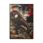 Odd Co. Beauty is Decay – Plague Doctor Framed Canvas | Gothic Dark Wall Art — view 20