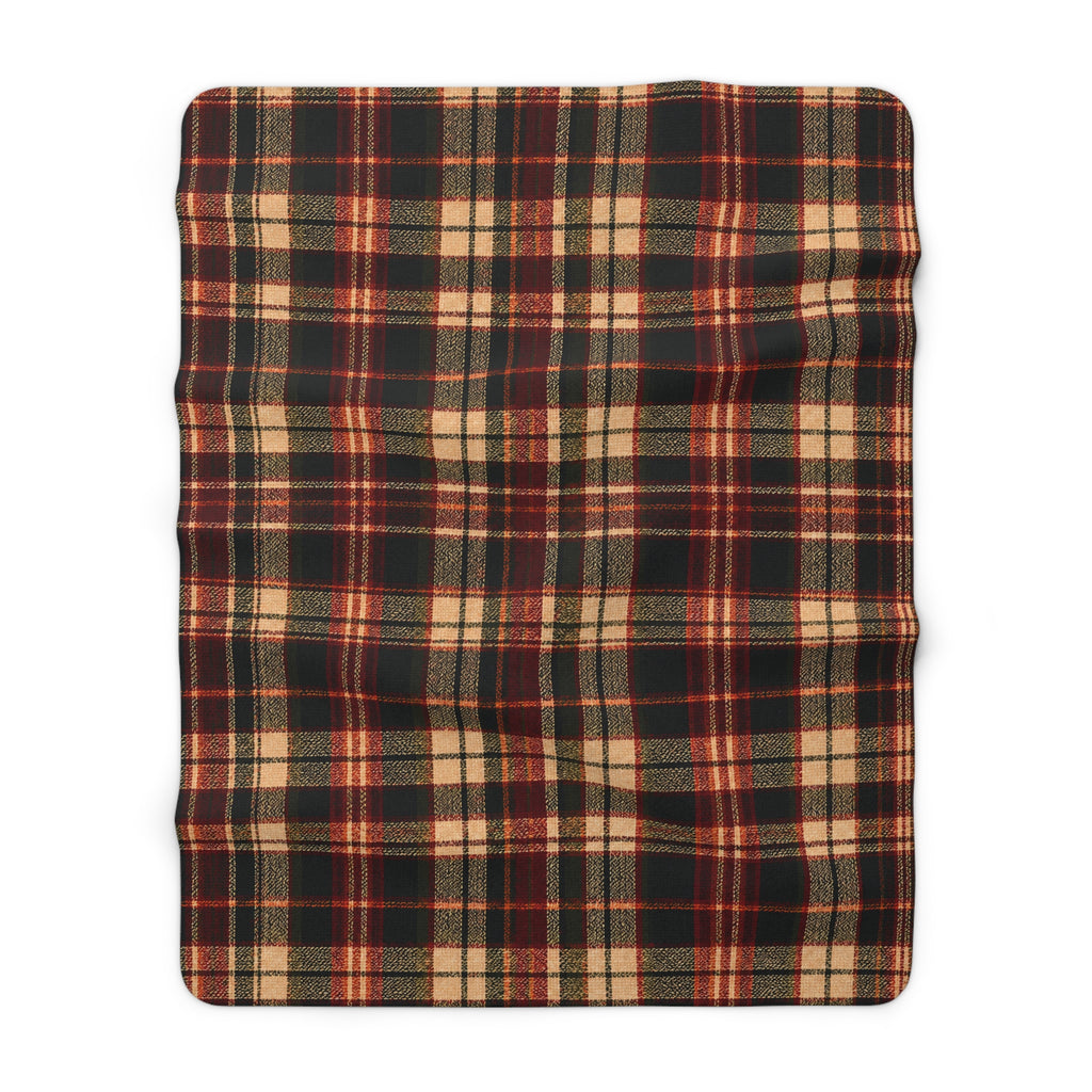 Heirloom Plaid Sherpa Throw | The ALT Shop Fall Collection