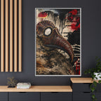 Odd Co. Beauty is Decay – Plague Doctor Framed Canvas | Gothic Dark Wall Art — view 22