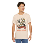 Skate Till Late Skateboard Tee | Traditional Tattoo Flash, Swallows & Banner — view 26