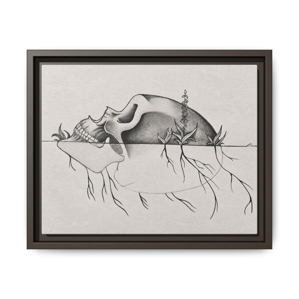 What Remains — Framed Canvas Art | Original Artwork by Abbey Johanna — view 2