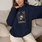 Skull & Fern Tarot Card Hoodie | Gothic Botanicals, Victorian Macabre — view 25