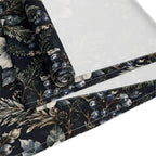 Midnight Winter Garden Cotton Twill Table Runner | The Winter House Collection