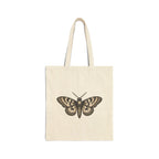 Cute Moth — Cotton Canvas Tote Bag | Abbey Johanna — view 3