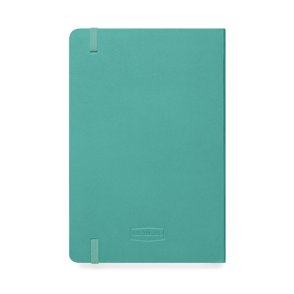 Customizable hardcover notebook with lined cream pages and personalized message option — product view 16