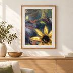 Neutral Sunflower — Giclée Wall Art Print — product image 1