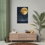 Moonlit Tree Surreal Poster — Night Sky Wall Art Print — view 11