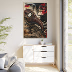 Odd Co. Beauty is Decay – Plague Doctor Framed Canvas | Gothic Dark Wall Art — view 27