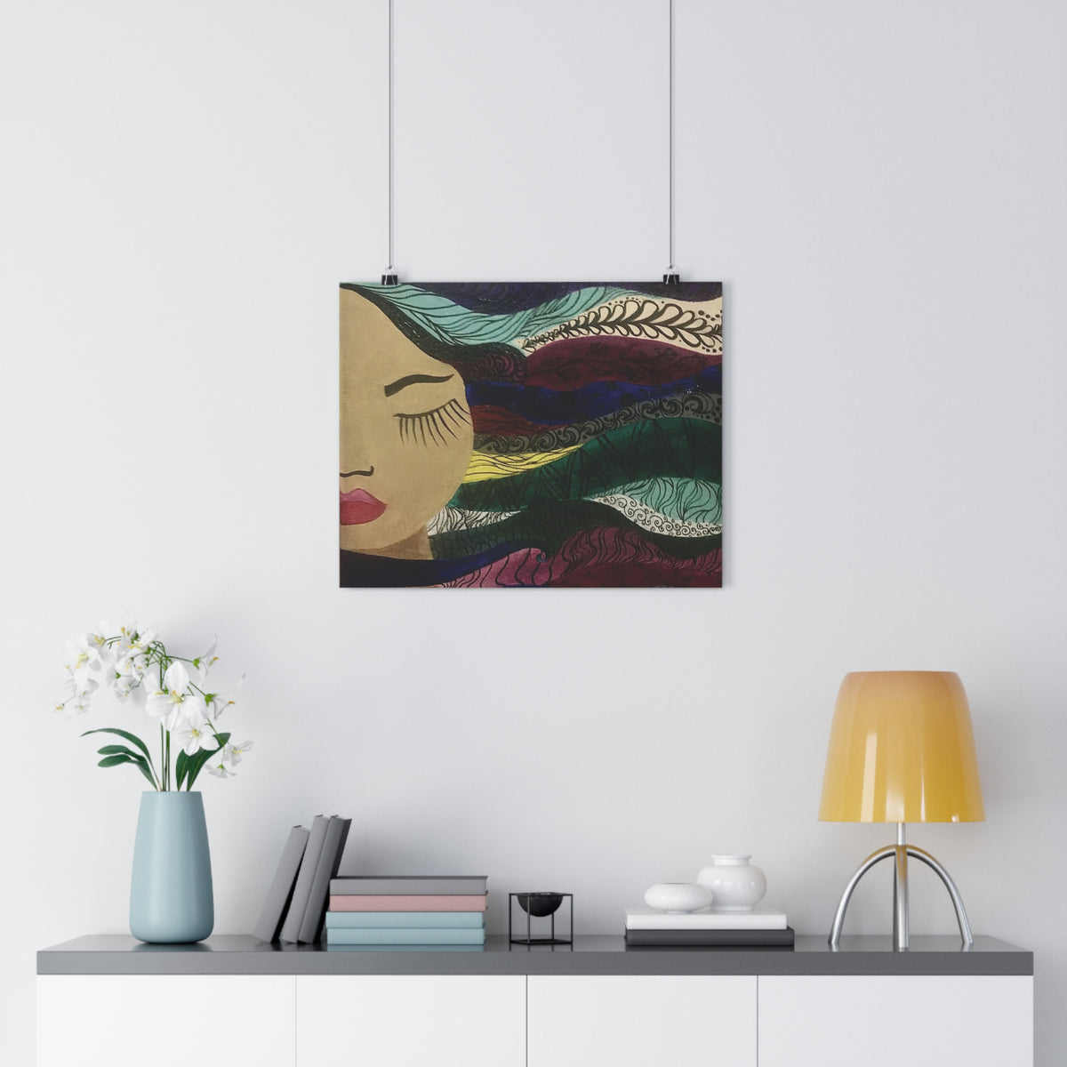 Finally, Peace -Abstract Art Print