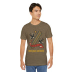 Skate Till Late Skateboard Tee | Traditional Tattoo Flash, Swallows & Banner — view 29
