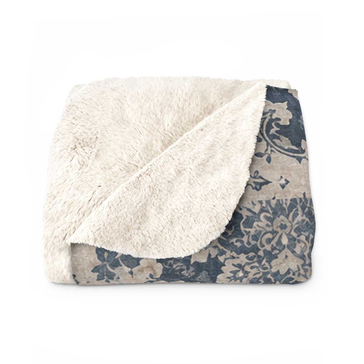 Frosted Relic Sherpa Throw | The Winter House Collection