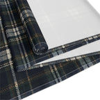 Nocturne Tartan Cotton Twill Table Runner | The Winter House Collection