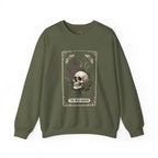 Skull & Fern Gothic Botanicals Sweatshirt | The Wild Garden crewneck — view 7