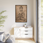 The Quiet Within — Framed Canvas Art | Original Pencil-on-Canvas Artwork by Abbey Johanna — view 10