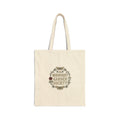 Midnight Garden floral crest Tote | Gothic botanicals, vintage botanical — view 2