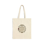 Midnight Garden floral crest Tote | Gothic botanicals, vintage botanical — view 2