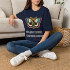 Feed Your Curiosity — Moth Super-Soft Tee | Abbey Johanna — view 3