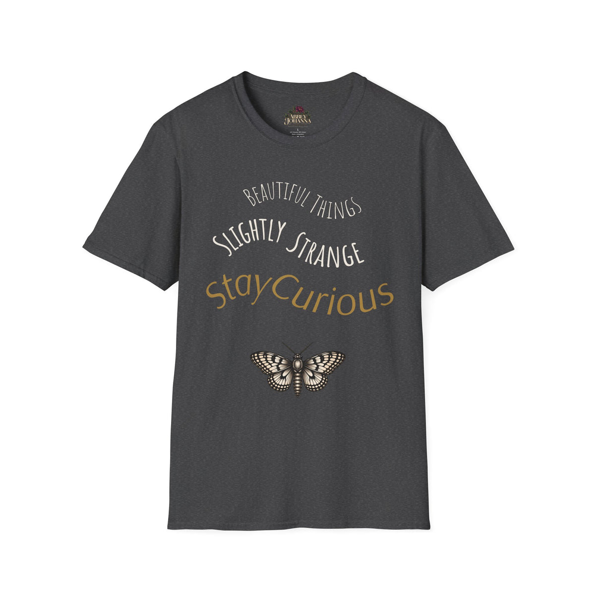 Beautiful Things Are Slightly Strange — Unisex Graphic Soft T-Shirt