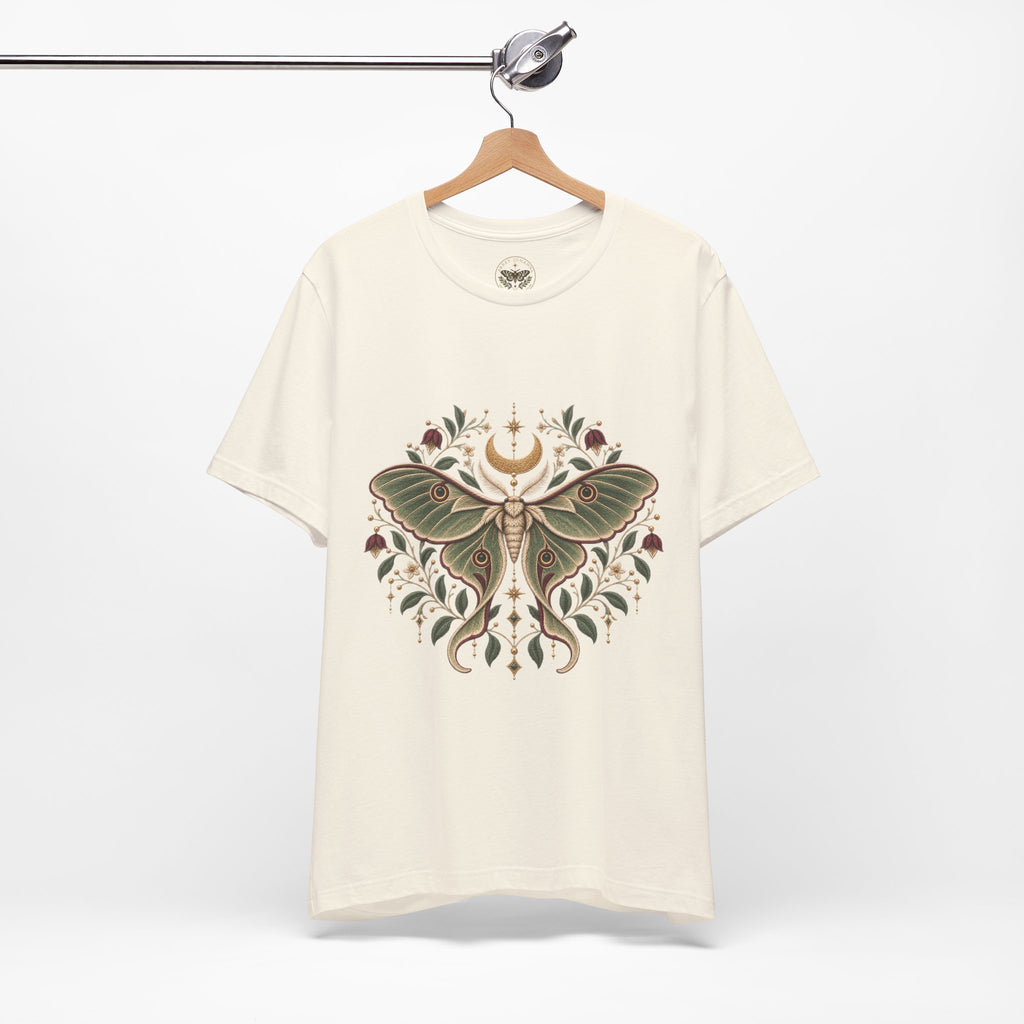 Stag Beetle Wreath | Gothic Botanicals Tee