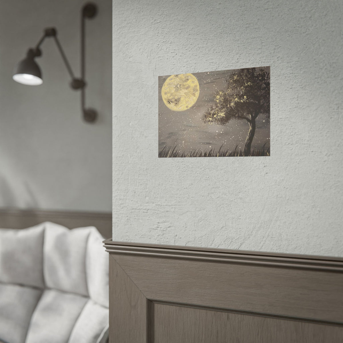 Thieves Moon – Moon Wall Art Print | Celestial Night Landscape | Moody Fine Art — view 15