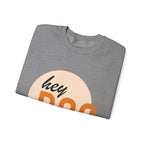 hey BOO Crewneck Sweatshirt — Cute Halloween Graphic Pullover — view 20