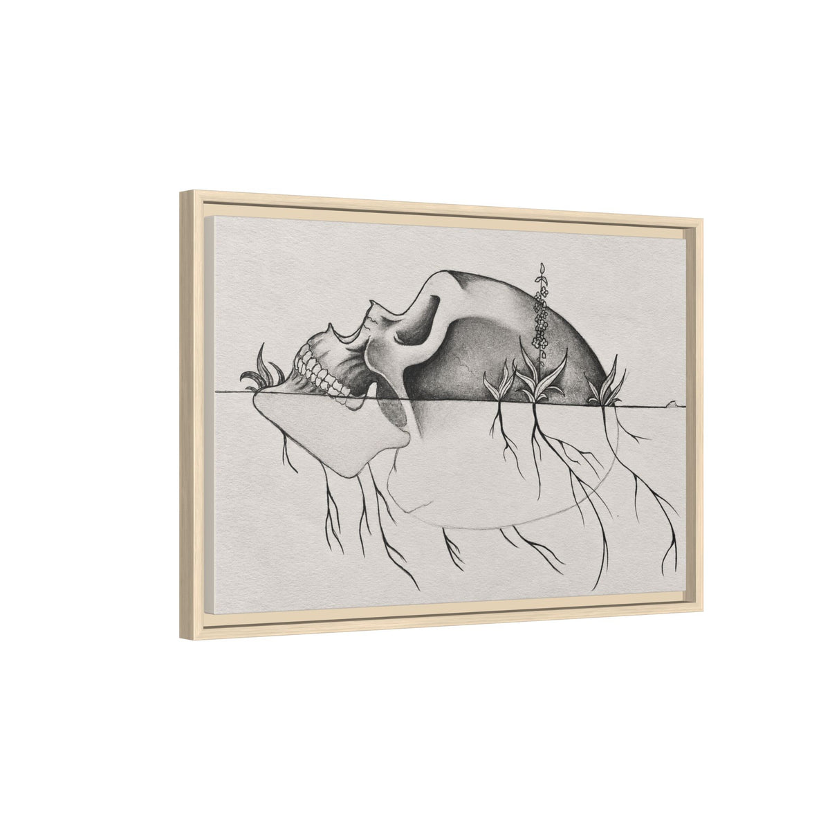 What Remains — Framed Canvas Art | Original Artwork by Abbey Johanna — view 11