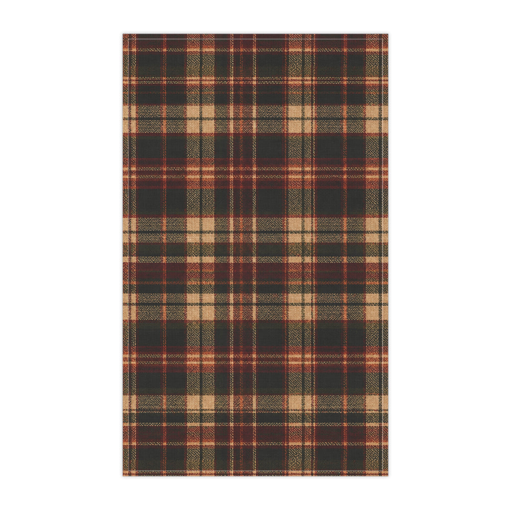 Heirloom Plaid Cotton Twill Tea Towel | The Fall Collection